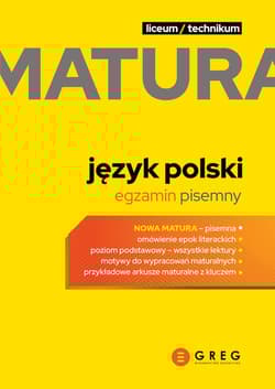 Język polski. Egzamin pisemny. Matura 2024