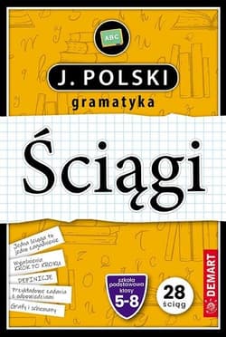 Język polski. Gramatyka. Ściągi edukacyjne - Anna Derleta, Marta Wróblewska