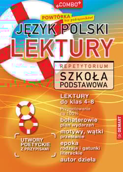 Język polski lektury. Repetytorium szkoła podstawowa lektury do klas 4-8 - Anna Wróbel