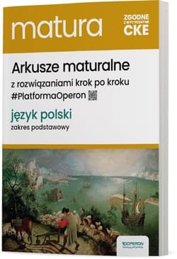 Język polski matura 2024 Arkusze zakres podstawowy - Aleksandra Marzec
