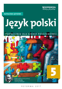 Język polski podręcznik kształcenie językowe dla klasy 5 szkoły podstawowej