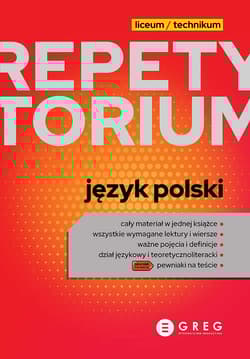 Język polski. Repetytorium liceum/technikum - Opracowanie Zbiorowe
