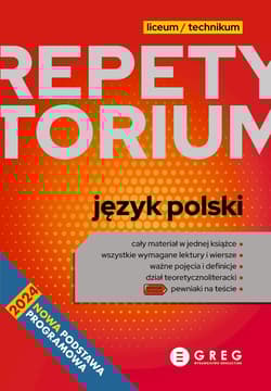 Język polski. Repetytorium. Liceum/technikum wyd. 2024 - Praca zbiorowa