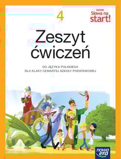 Język polski słowa na start! NEON zeszyt ćwiczeń dla klasy 4 szkoły podstawowej EDYCJA 2023-2025