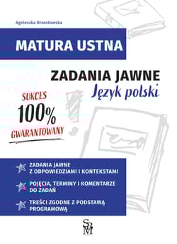 Język polski. Zadania jawne. Matura ustna - Brzostowska Agnieszka