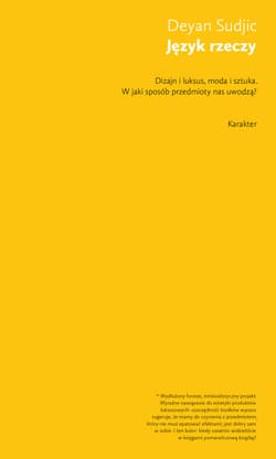 Język rzeczy - ebook - Deyan Sudjic