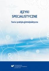 Języki specjalistyczne. Teoria i praktyka glottody - red. Danuta Gabryś-Barker, Kalamarz Ryszard