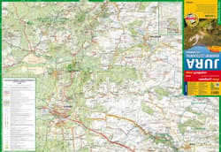 Galeria - zdjęcie nr. 5 - Jura Krakowsko-Częstochowska 2 cz. Południowa mapa turystyczna 1:52 000 laminat 2024