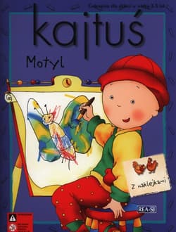 Kajtuś Motyl z naklejkami