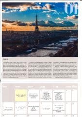 Kalendarz 2019 Język francuski dzień po dniu - Praca zbiorowa