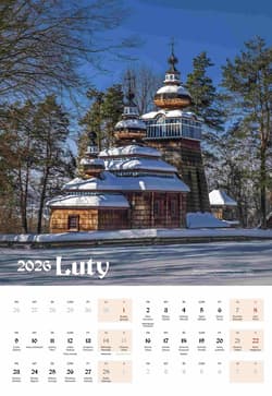 Galeria - zdjęcie nr. 2 - Kalendarz 2026 Cerkwie łemkowskie
