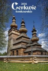 Kalendarz 2026 Cerkwie łemkowskie -  Paluszek Kamil, Karol Nienartowicz