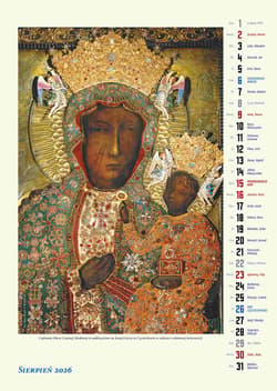 Galeria - zdjęcie nr. 3 - Kalendarz 2026 ścienny Maryja Królowa Polski