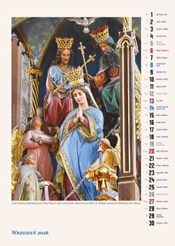 Galeria - zdjęcie nr. 2 - Kalendarz 2026 ścienny Maryja Królowa Polski