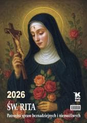 Kalendarz 2026 ścienny Św. Rita