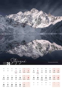 Galeria - zdjęcie nr. 3 - Kalendarz 2026 Tatry wieloplanszowy