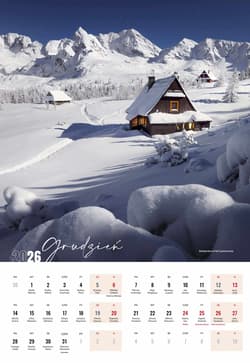 Galeria - zdjęcie nr. 4 - Kalendarz 2026 Tatry wieloplanszowy