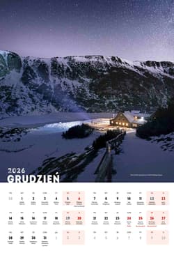 Galeria - zdjęcie nr. 4 - Kalendarz 2026 wieloplanszowy Karkonosze
