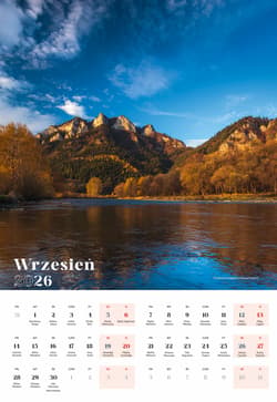 Galeria - zdjęcie nr. 2 - Kalendarz 2026 wieloplanszowy Pieniny