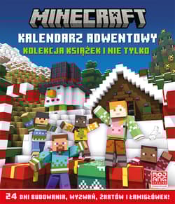 Kalendarz adwentowy. Kolekcja książek i nie tylko. Minecraft