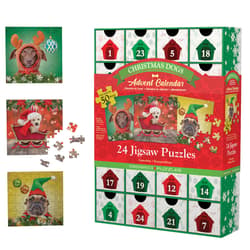 Kalendarz adwentowy puzzle Christmas Dogs 8924-5738