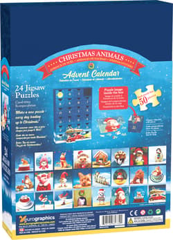 Galeria - zdjęcie nr. 3 - Kalendarz adwentowy puzzle Funny Christmas Animals 8924-5734
