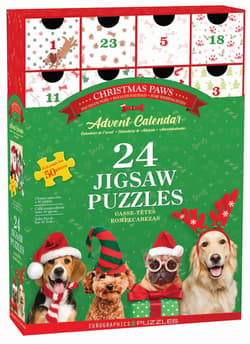Kalendarz adwentowy Teile Christmas Paws 8924-5921