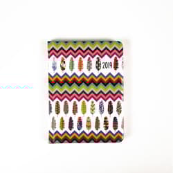 Kalendarz B6 tygodniowy DI3 2019 Kolorowe pióra