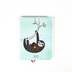 Kalendarz B6 tygodniowy DI3 2019 Leniwiec