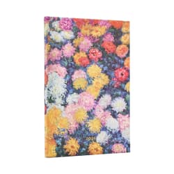 Kalendarz książkowy maxi 2026 Monet's Chrysanthem