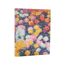 Kalendarz książkowy ultra 2026 Monet's Chrysanthem