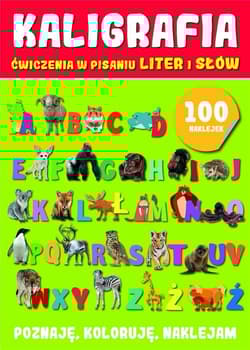 Kaligrafia. Ćwiczenia w pisaniu z naklejkami - Praca zbiorowa