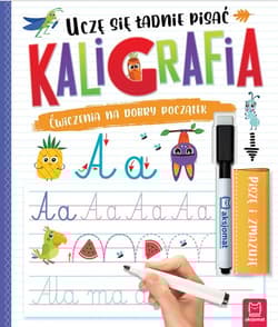 Kaligrafia. Uczę się ładnie pisać. Piszę i zmazuję - Anna Podgórska