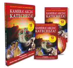 Kamera Akcja Katecheza Filmowy pakiet na lekcje religii -DVD - Jaroń Wojciech