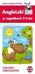 Kapitan Nauka. Angielski 3-5 lat. Zagadki - Barbara  Jakubowska