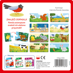 Galeria - zdjęcie nr. 2 - Kapitan Nauka. Co jedzą zwierzęta? Puzzle malucha