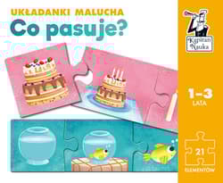Kapitan Nauka. Co pasuje? Układanki malucha - Opracowanie Zbiorowe