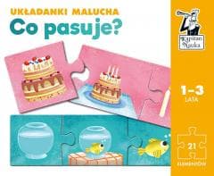 Kapitan Nauka. Co pasuje? Układanki malucha - Opracowanie Zbiorowe