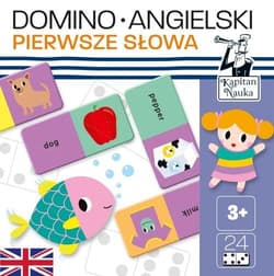 Kapitan Nauka Domino Angielski Pierwsze słowa - Opracowanie Zbiorowe