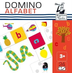 Kapitan Nauka Domino obrazkowe Alfabet