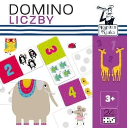 Kapitan Nauka. Domino obrazkowe Liczby