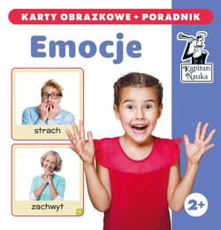Kapitan Nauka Emocje karty obrazkowe + poradnik