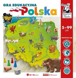 Kapitan Nauka Gra edukacyjna Polska - Praca zbiorowa