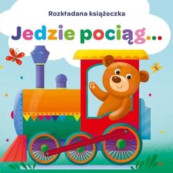 Kapitan Nauka Jedzie pociąg Rozkładana książeczka harmonijka