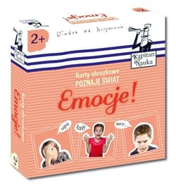 Kapitan Nauka Karty obrazkowe Poznaję świat Emocje - Praca zbiorowa