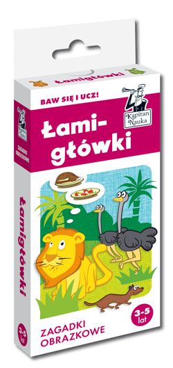 Kapitan Nauka. Łamigłówki. Zagadki obrazkowe - Praca zbiorowa