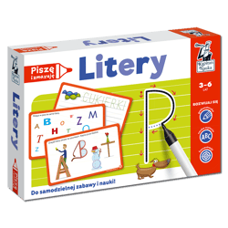 Kapitan Nauka. Litery. Piszę i zmazuję - Grupa OF