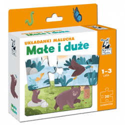 Kapitan Nauka. Małe i duże. Układanki malucha - Katarzyna Nowakowska