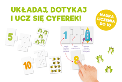 Galeria - zdjęcie nr. 3 - Kapitan Nauka. Puzzle sensoryczne. Cyferki