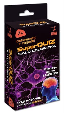 Kapitan Nauka SuperQuiz Ciało człowieka - Magdalena Jarzębowska